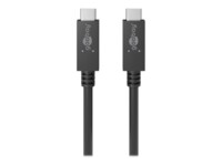 goobay USB Type-C kabel 1m Sort