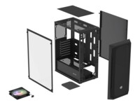 Fury Shobo SH4 RGB Tower ATX Sort