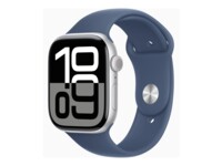 Apple Watch Series 10 (GPS) 46 mm Blå Sølv SmartWatch