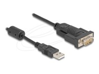 Delock USB / serielkabel 25cm Sort