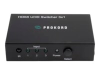Prokord HSWUH0301 Video-/audioswitch HDMI