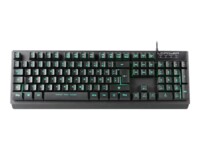 LC Power LC-KEY-4B-LED Tastatur 7 farver Kablet Tysk