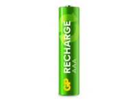 GP Recharge AAA type Batterier til generelt brug (genopladelige) 650mAh 4