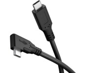 USB-C™ Cable 90°, 1 m, black, 1 m, black