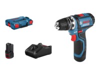 Bosch GSR 12V-15 FC Professional Bore-/skruemaskine 12V Batteridrevet 2 batterier inkluderet