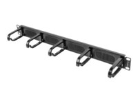 Lanberg Type B Cable management panel with brush Sort