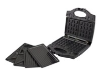 Esperanza PORTABELLA Toast maskine / vaffelbager / grill Sort