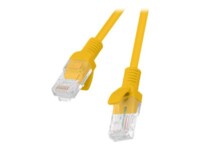 Lanberg CAT 6 Ikke afskærmet parsnoet (UTP) 1m Patchkabel Orange RAL 1028