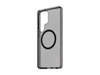 PanzerGlass CARE by Flagship Case Urban Combat Smokey w. Black Qi Compatible Samsung Galaxy S25 Ultra Beskyttelsescover Sort Samsung Galaxy S25 Ultra