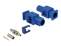 DeLOCK RF-stik Signalblå RAL 5005 Blå