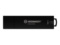 Kingston IronKey D500S 128GB USB 3.2 Gen 1 USB stick Sort