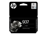 HP 937 Black Original Sort 1250 sider Blæk