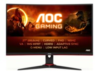 AOC Gaming C27G2E/BK 27' VA 1920 x 1080 (Full HD) VGA (HD-15) HDMI DisplayPort 165Hz