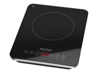 ProfiCook El-varmeplade 2kW Rustfrit stål/sort