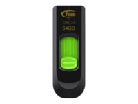 Team USB Disk C145 64GB USB 3.0 Sort Gul