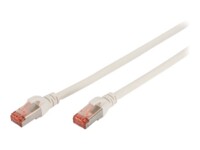 DIGITUS Professional CAT 6 SFTP, PiMF 3m Patchkabel Hvid