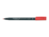STAEDTLER Lumocolor 313 Markør Sort Blå Grøn Rød