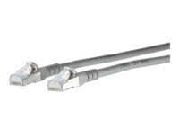 METZ CONNECT CAT 6a S/FTP 10m Patchkabel Grey