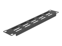 DeLOCK Monteringsventilationsplade Sort