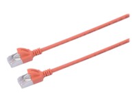 Prokord Slim CAT 6a U/FTP 1m Netværkskabel Orange