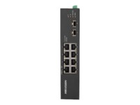 Hikvision Pro Series DS-3T0510HP-E/HS Switch 8-porte Gigabit PoE