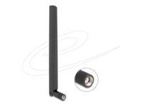 Delock Antenne Dipol Sort 5150 - 5975 MHz 6000 - 7125 MHz 2400 - 2500 MHz