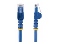 StarTech.com 50cm CAT6 Cable - Blue Snagless CAT 6 Wire - 100W RJ45 UTP 650MHz Category 6 Network Patch Cord UL/TIA (N6PATC50CMBL) CAT 6 Ikke afskærmet parsnoet (UTP) 50cm Patchkabel Blå