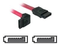 DeLOCK Seriel ATA-kabel Rød 22cm