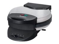 Tefal Ultra Compact WM 310D Vaffeljern Matsort/rustfrit stål