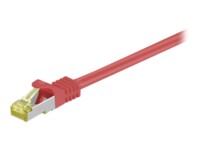 goobay CAT 7 SFTP, PiMF 7.5m Patchkabel Rød
