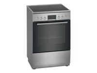 Bosch Serie | 4 HKR39A250U Komfur Fritstående Keramisk kogeplade Rustfrit stål