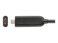 Kramer USB 3.2 Gen 2 USB Type-C kabel 10.7m Sort