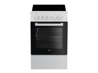 Beko FSS57000GW Komfur Fritstående Keramisk kogeplade Hvid