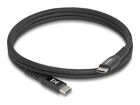Delock USB Type-C kabel 1m Sort