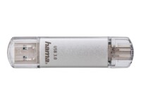 Hama C-Laeta 64GB 3.2 Gen 1 USB stick Sølv