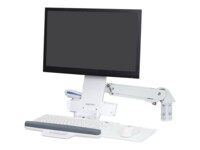 Ergotron StyleView Sit-Stand Combo Monteringssæt LCD-display/tastatur/mus/stregkodescanner Op til 24'