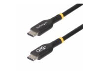 StarTech.com 2m USB C Charging Cable, USB-IF Certified USB-C Cable, 240W USB Type-C kabel 2m Sort