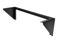 StarTech.com 3U Wall Mount Patch Panel Bracket - 19 in - Steel Vertical Patch Panel Mounting Bracket for Networking Equipment (RK319WALLV) Monteringsbøjle Sort