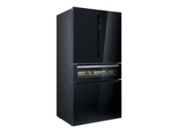 Siemens iQ700 KF96RSBEA Køleskab/fryser Frans dør-bundfryser Sort