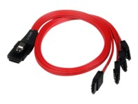 StarTech.com Seriel ATA/SAS-kabel Rød 50cm