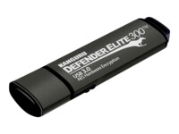 Kanguru Encrypted Defender Elite300 64GB USB 3.2 Gen 1 Sort