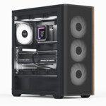 D501A-G-BK-v2 (schwarz/holz)