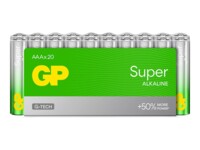 GP Super AAA type Standardbatterier 20