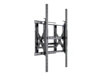 Multibrackets M Public Video Wall Mount Push Max 90kg Jern Monteringspakke 50'-95' Fladt panel
