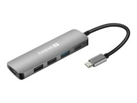 Sandberg USB-C Dock HDMI 3xUSB PD 100W Dockingstation