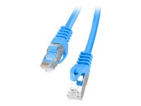 Lanberg CAT 6 Foldet uskærmet snoet par (F/UTP) 1.5m Patchkabel Blå RAL 5012
