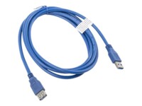 Lanberg USB forlængerkabel 1.8m Blå