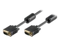 wentronic VGA-kabel 2m Sort