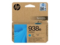 HP 938e EvoMore Cyan 1650 sider Blæk