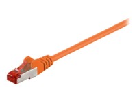 goobay CAT 6 SFTP, PiMF 5m Patchkabel Orange